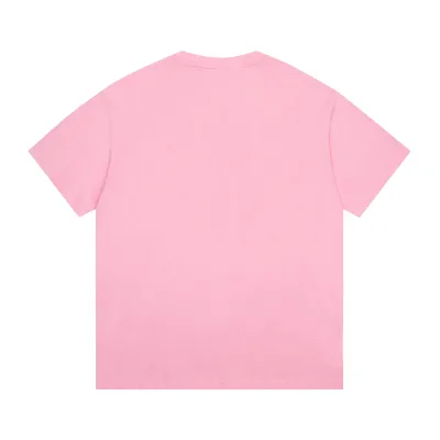 Givenchy-Year of the Dragon Peach Short Sleeve Pink T-Shirt 02