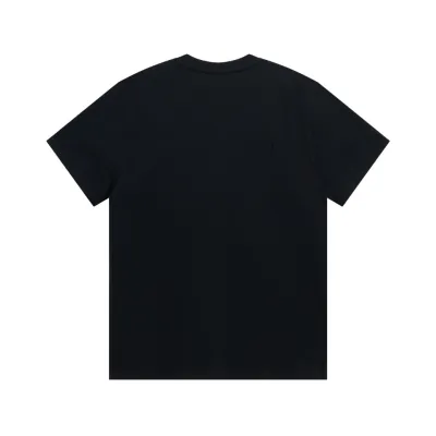 Gucci - Classic Bar Belt Logo Print Short Sleeves Black T-Shirt 02