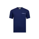 Gucci - Pocket Double G Embroidered Short Sleeve T-Shirt Blue