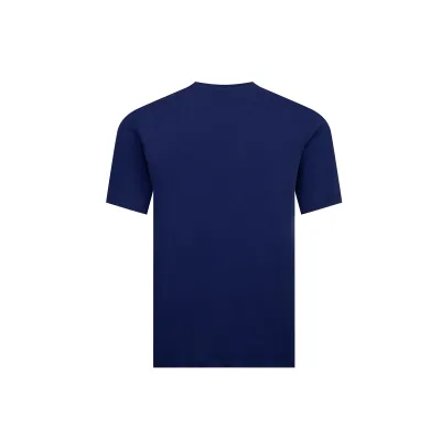 Gucci - Pocket Double G Embroidered Short Sleeve T-Shirt Blue 02