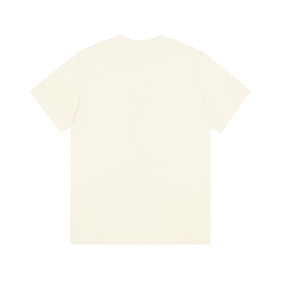 PK Gucci - Tigger Print Short Sleeve White T-Shirt 02