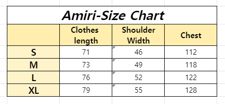 Amiri-Vest 331 T-shirt