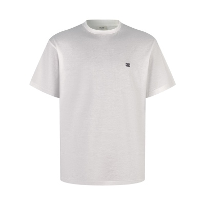 Celine-Arc de Triomphe short-sleeved white T-Shirt 01