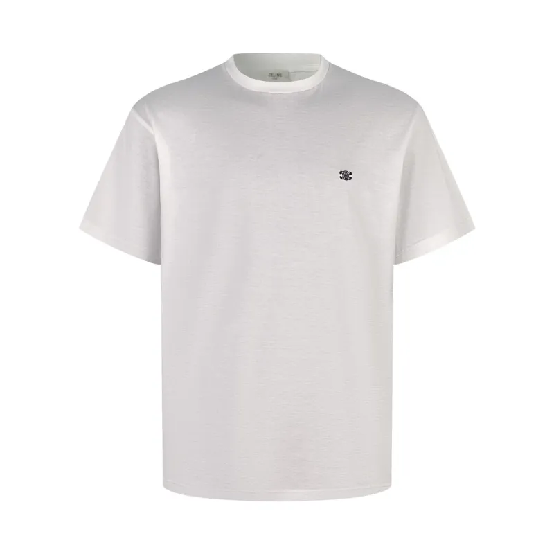 Celine-Arc de Triomphe short-sleeved white T-Shirt