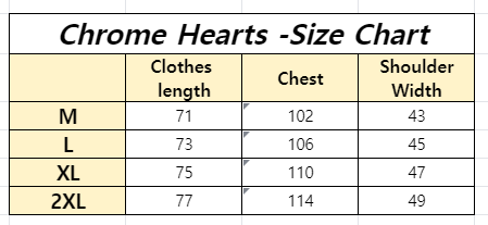 Chrome Hearts-8787 T-shirt