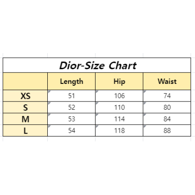 Dior-shorts pants 204659