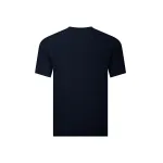 Fendi-Classic Embroidered Jacquard Short Sleeve Black T-Shirt