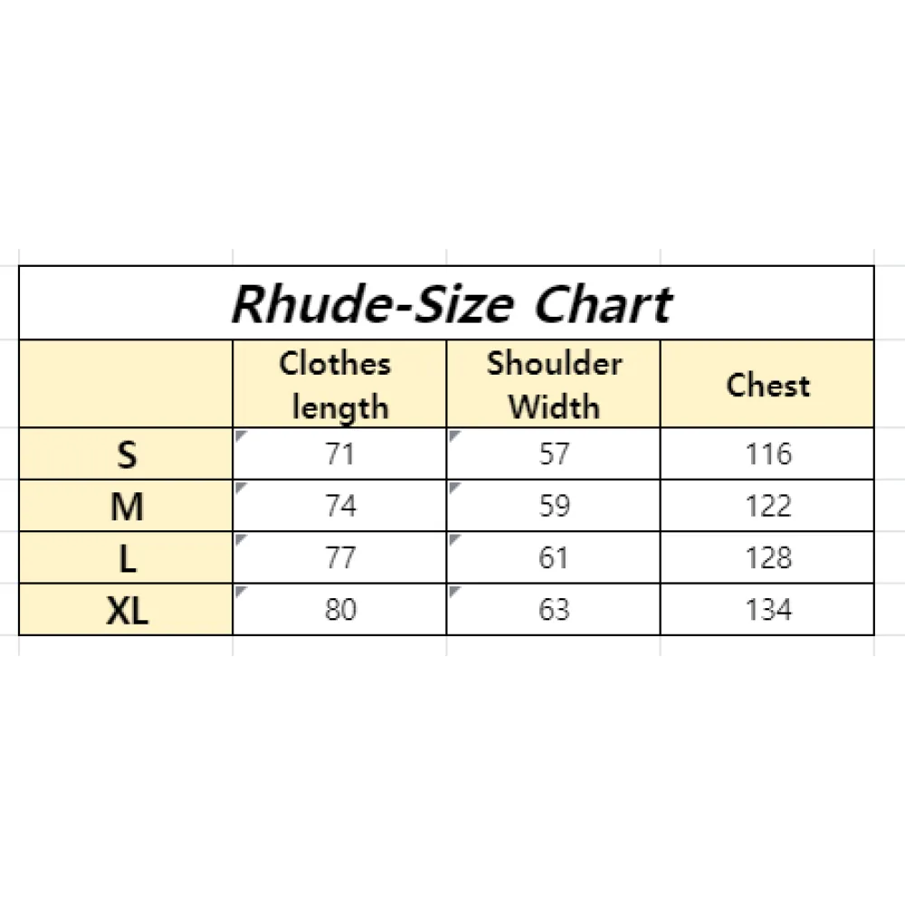 Rhude T-Shirt R205