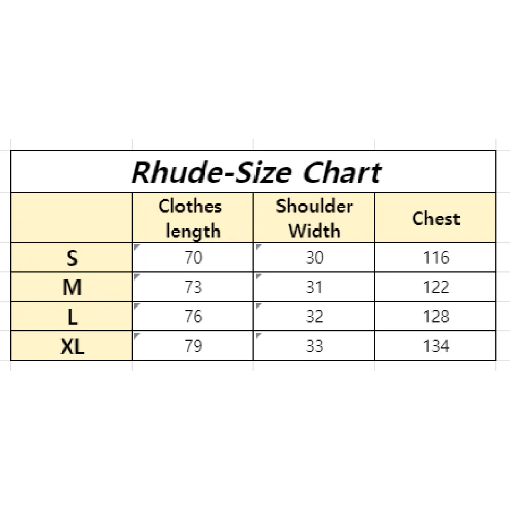 Rhude T-Shirt R213