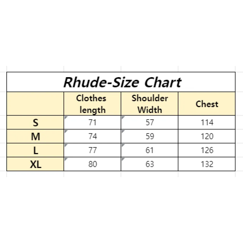 Rhude T-Shirt RH201