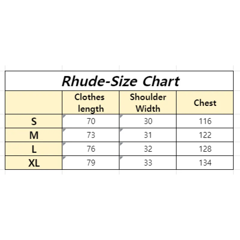 Rhude T-Shirt RH220