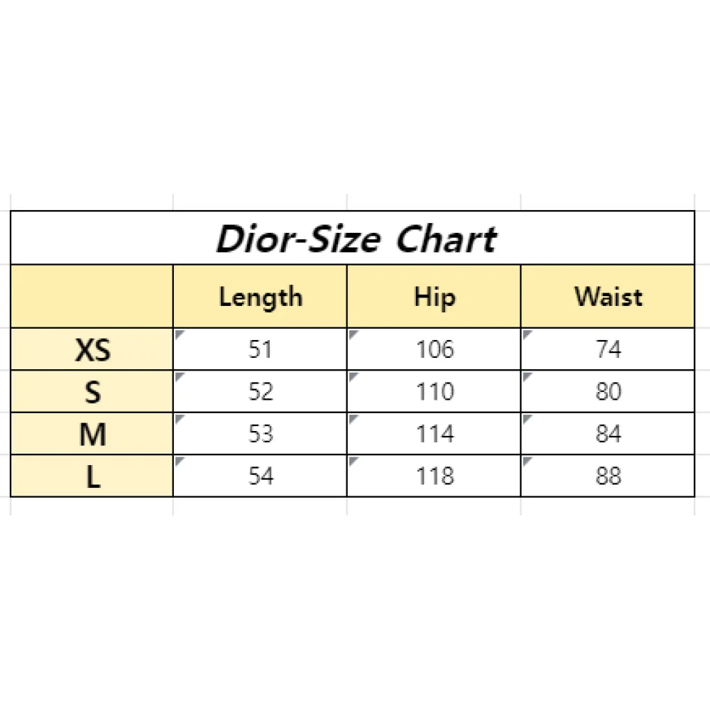 Dior-shorts pants 203473