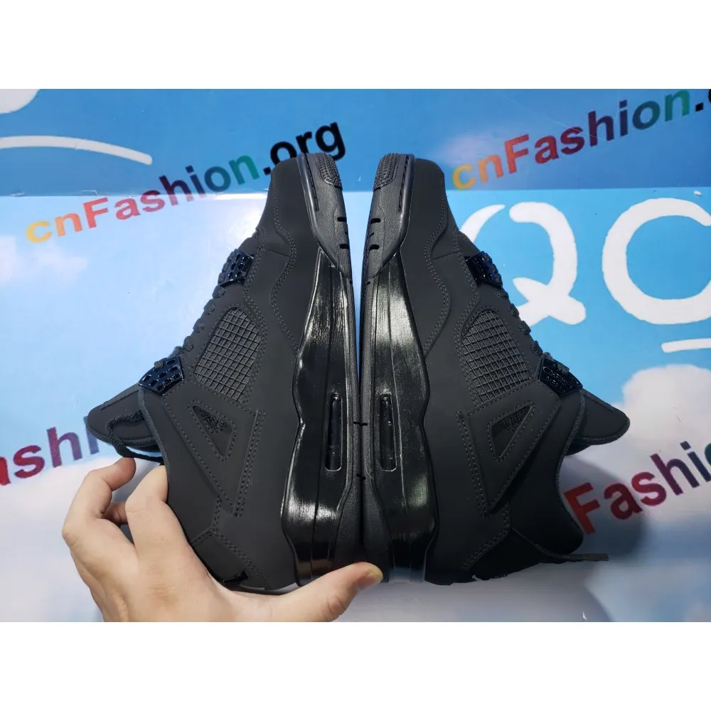 LJR Air Jordan 4 Retro Black Cat (2020),CU1110-010