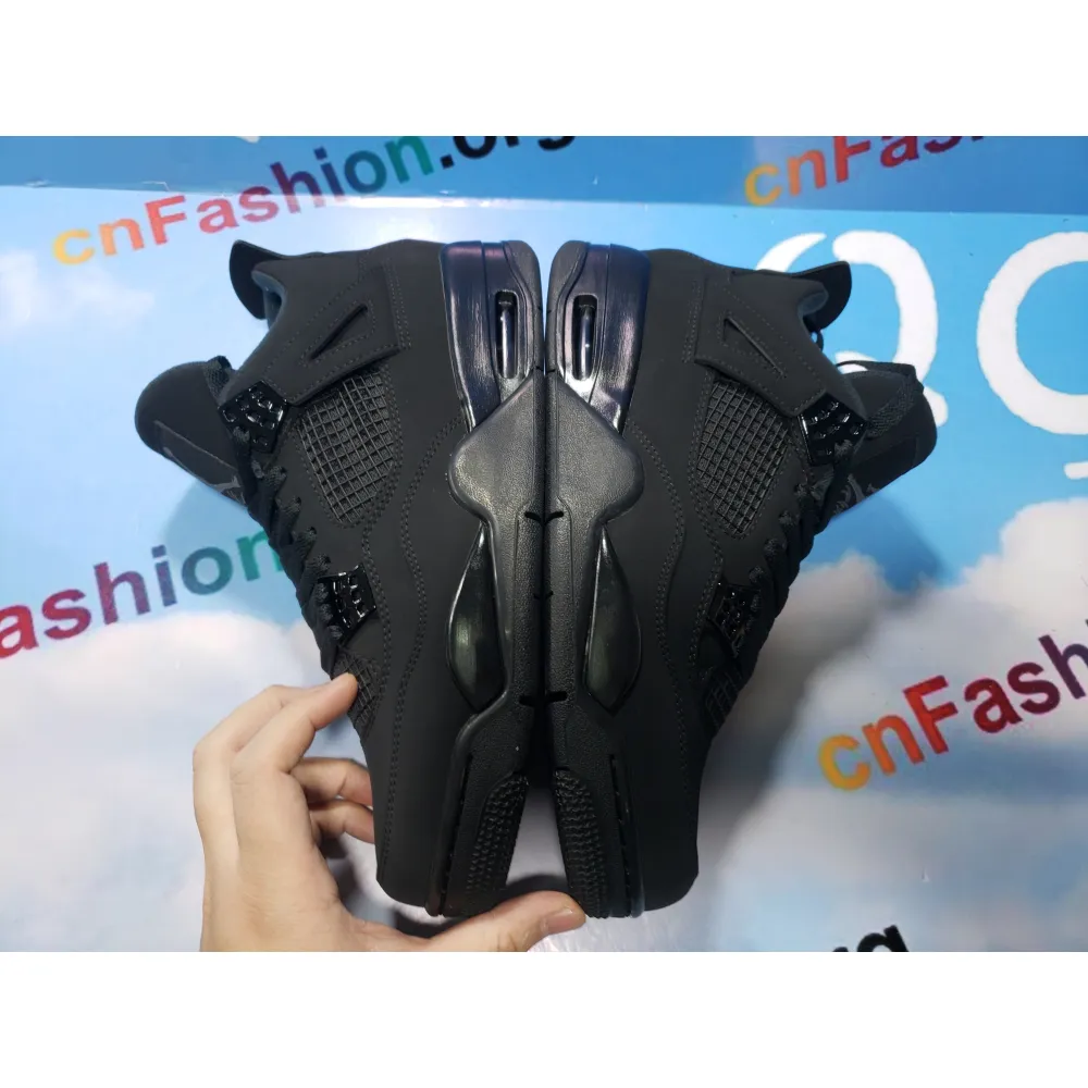 LJR Air Jordan 4 Retro Black Cat (2020),CU1110-010