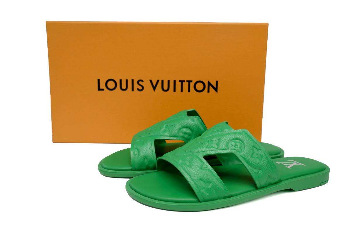 LJR BLUE LOUIS VUITTON Oasis Green Embossing