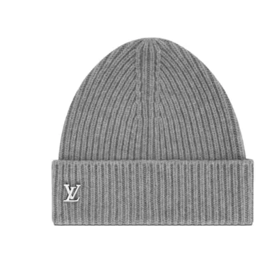 Louis Vuitton LV Spark Beanie Light Gray 01