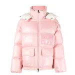 Moncler down jacket pink/ Black