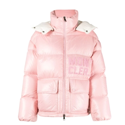  Moncler down jacket pink/ Black 01