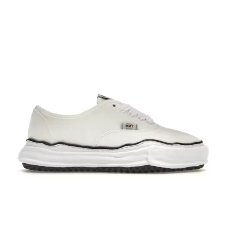 OG Maison Mihara Yasuhiro Baker OG Sole Canvas Low White, A02FW704