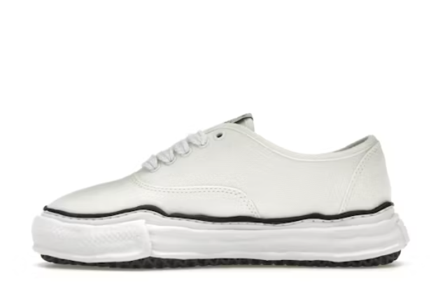 OG Maison Mihara Yasuhiro Baker OG Sole Canvas Low White, A02FW704