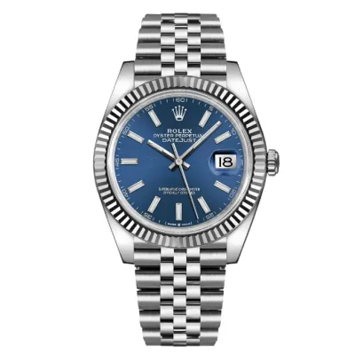 Rolex Datejust 41 Blue Dial Watch 126334-0002 01
