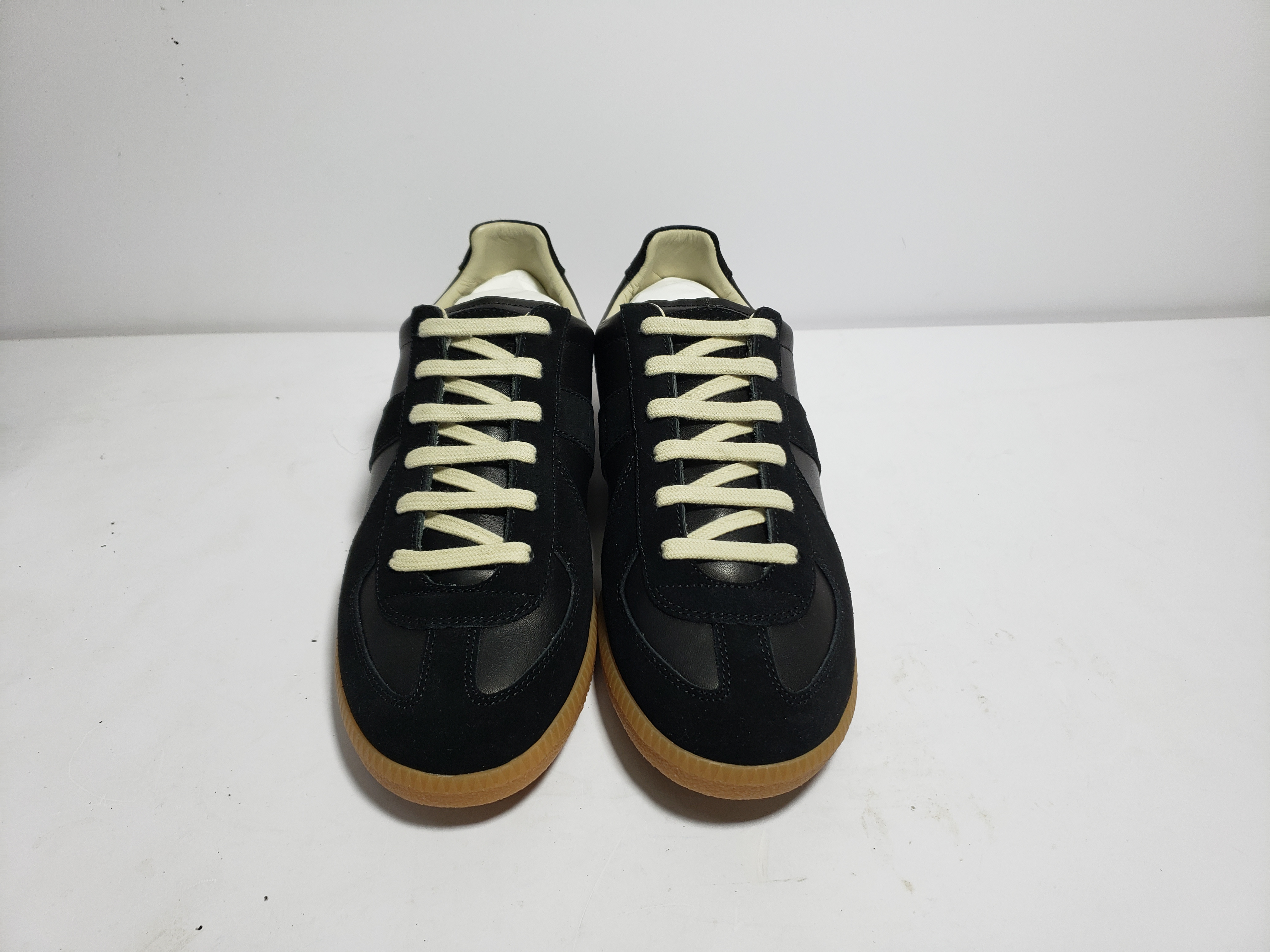 Maison Margiela LJR German Army Trainer (GATs) Black Gum