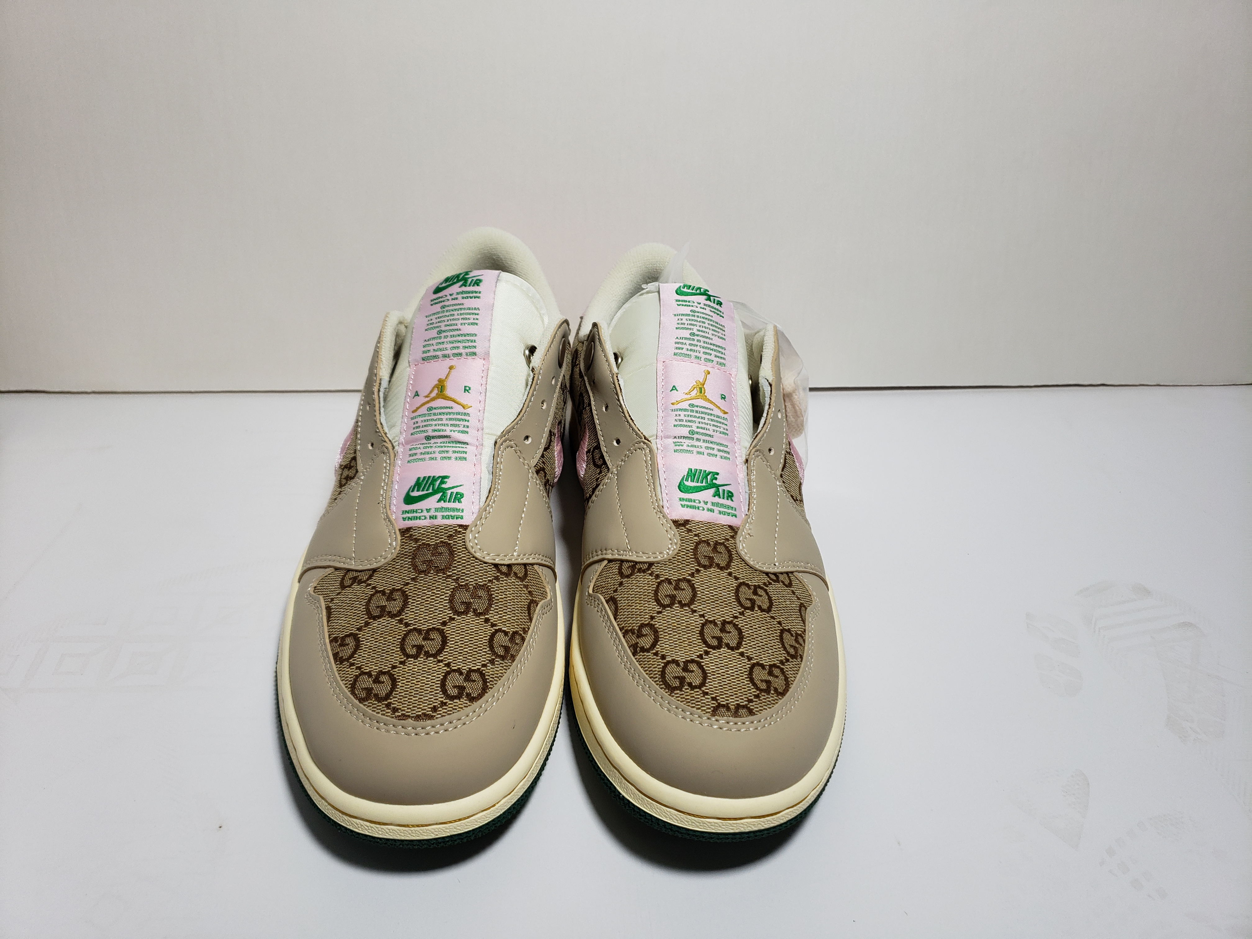LJR Jordan 1 Low Gucci Powder
