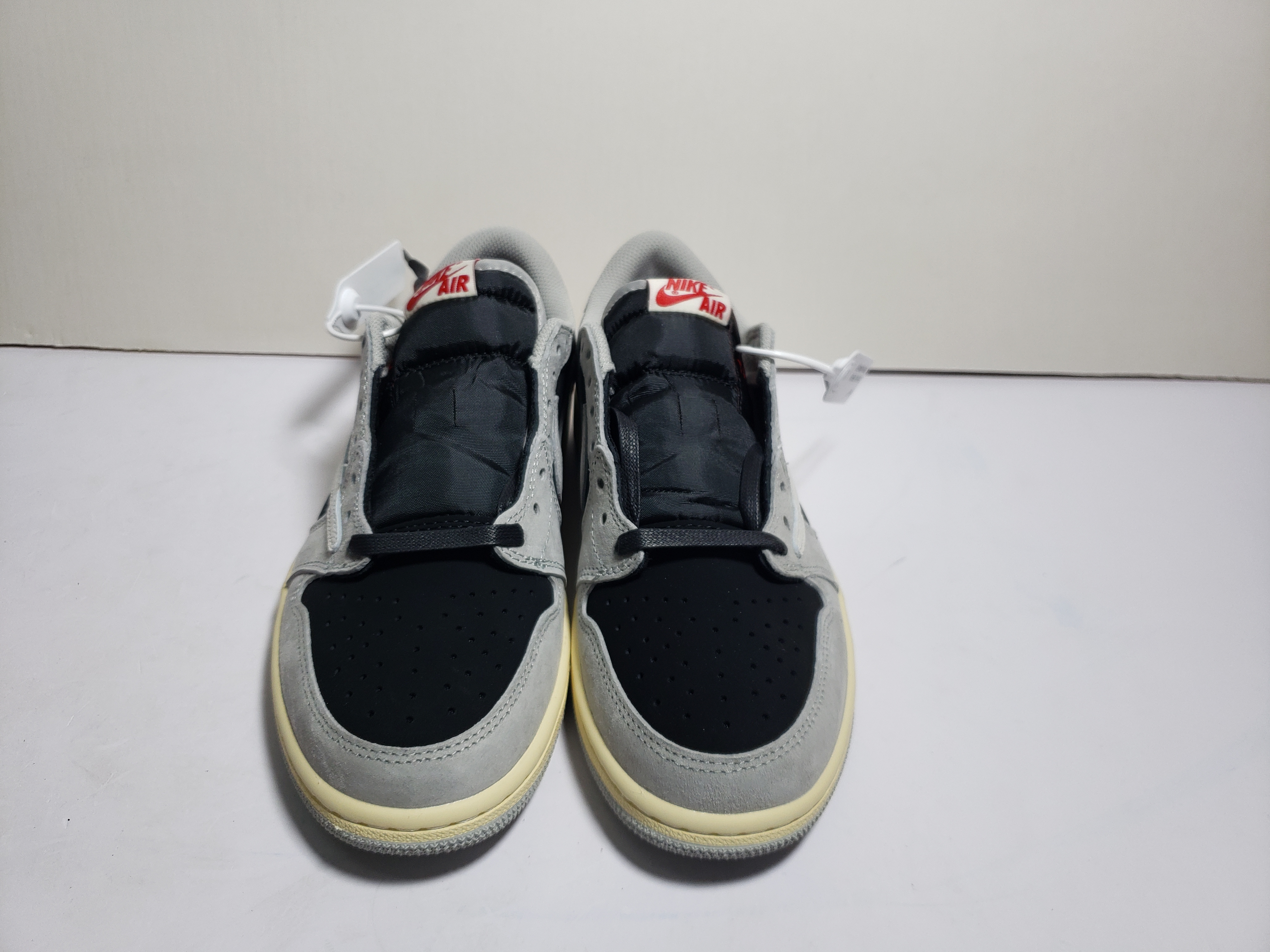 LJR Jordan 1 x Travis Scott Low White Grey Low Gang,DM7866-010