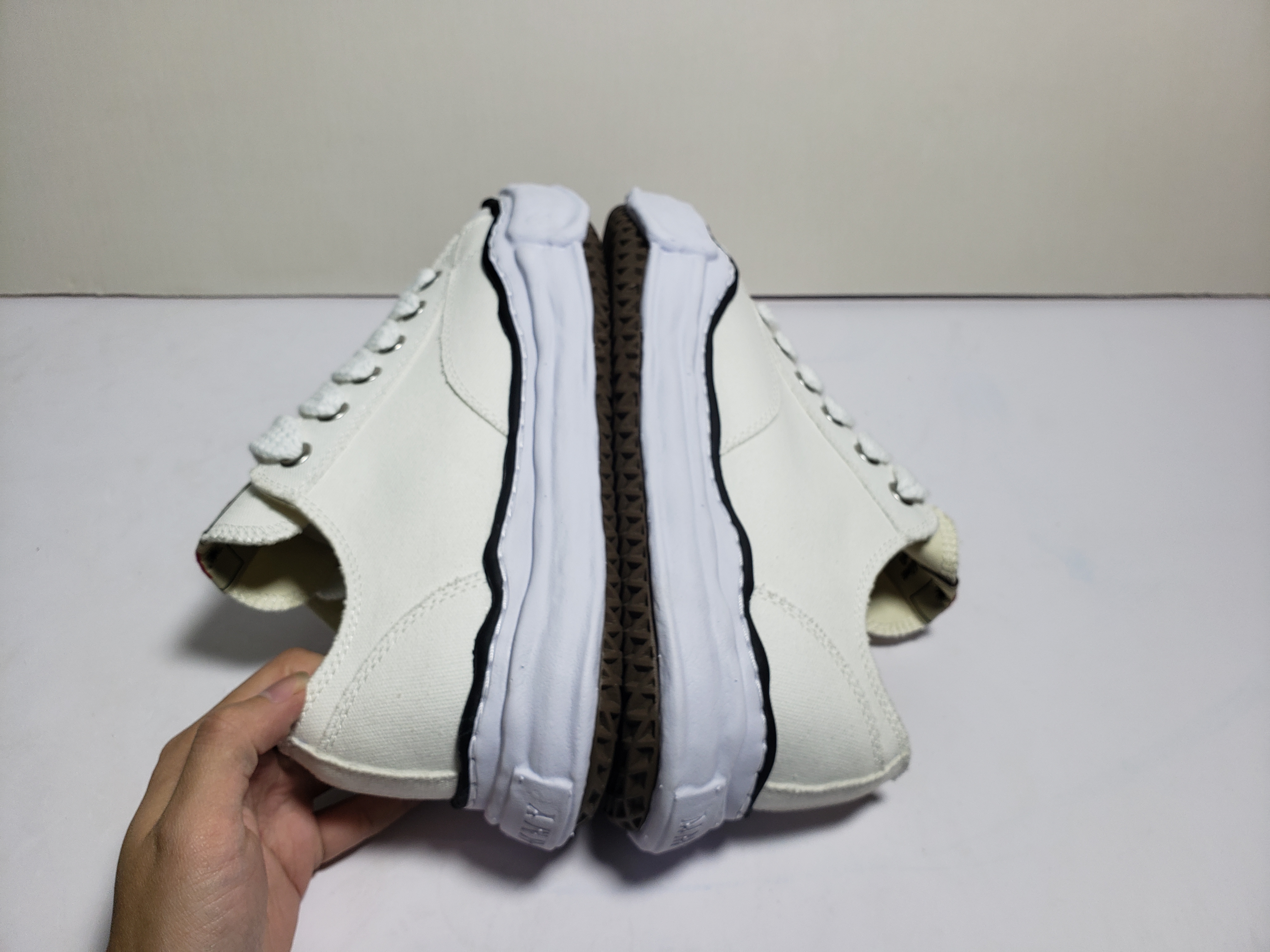 OG MIHARA YASUHIRO White And White And Black Stripes NO.783