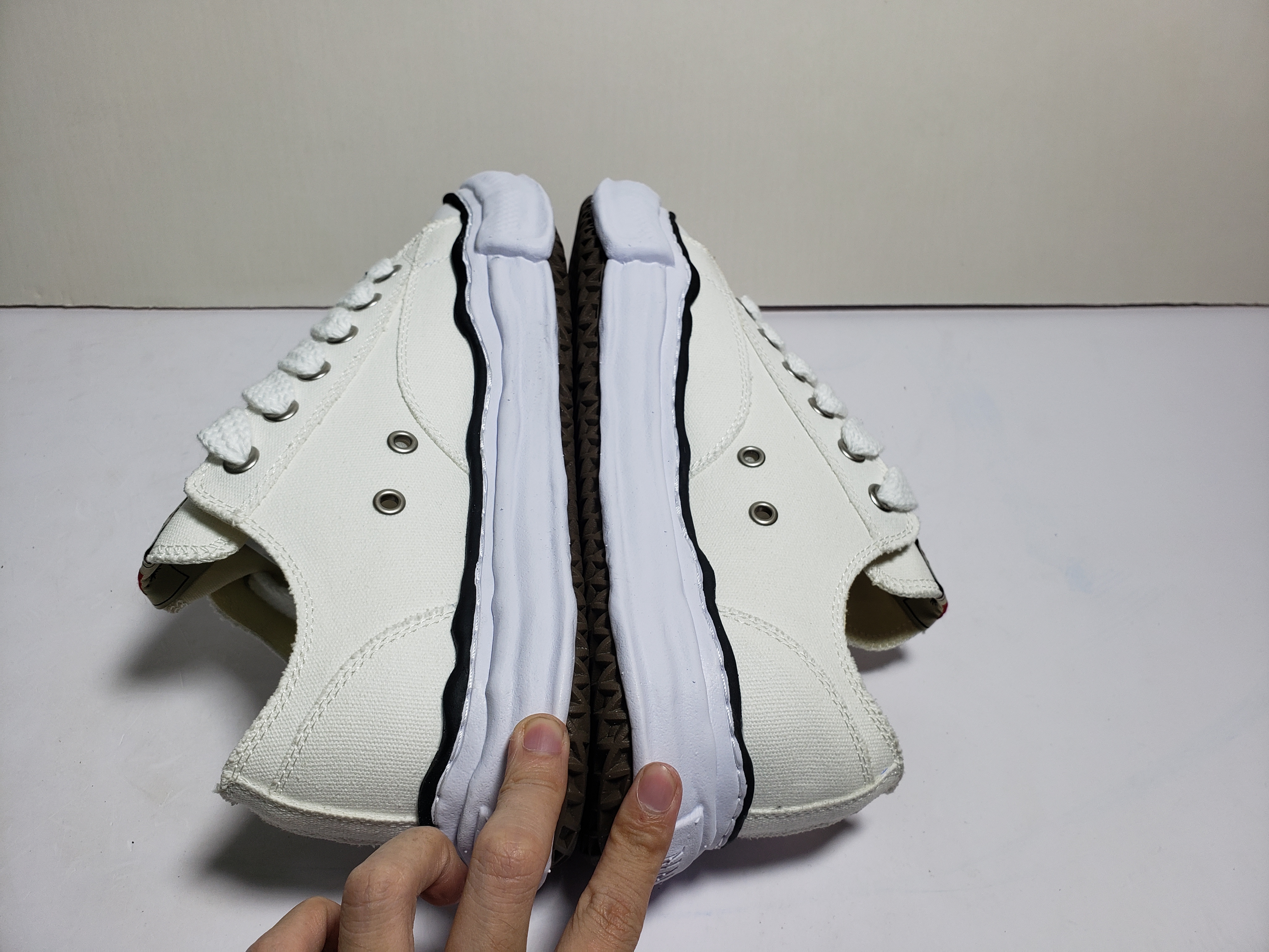 OG MIHARA YASUHIRO White And White And Black Stripes NO.783