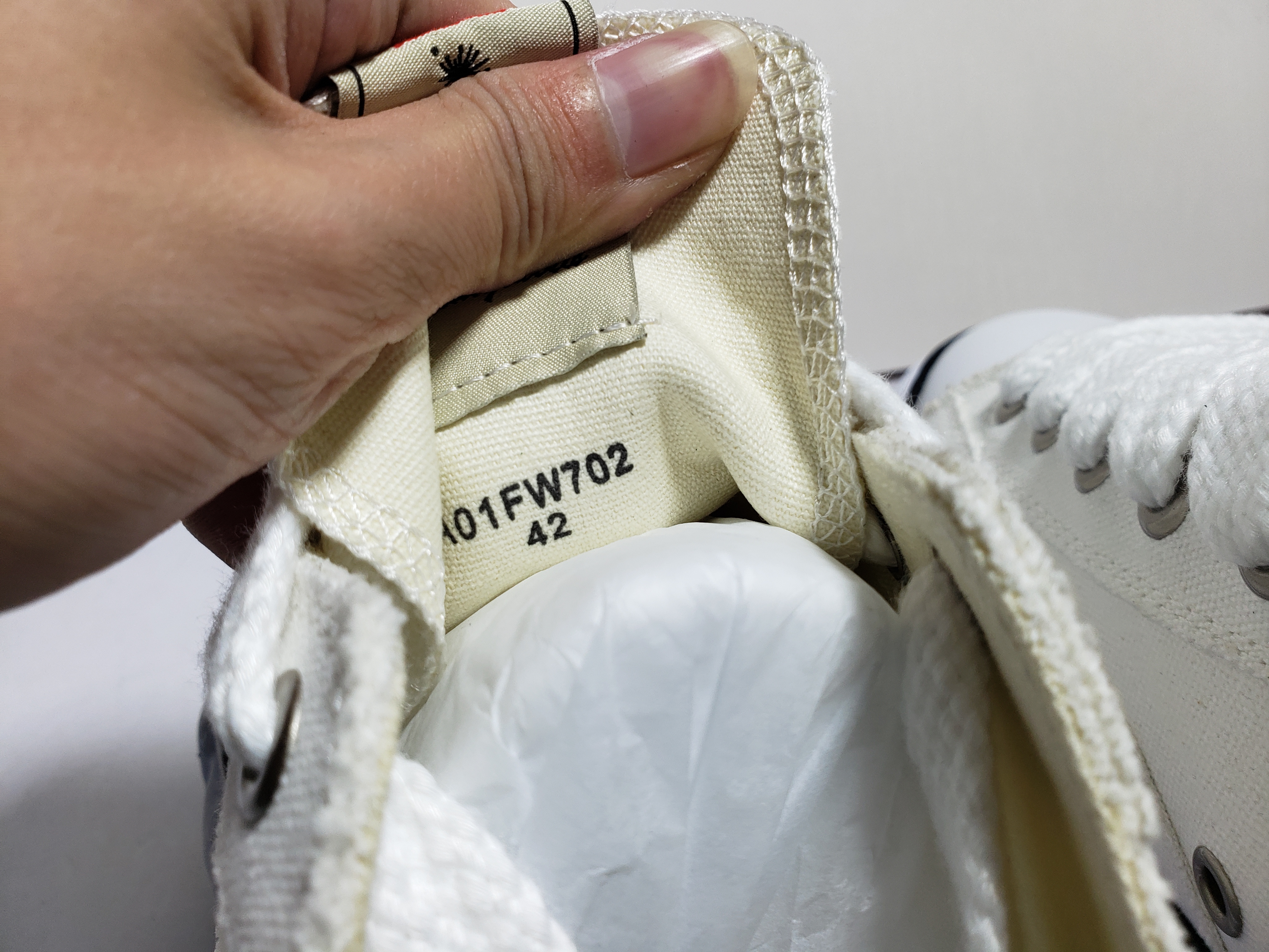 OG MIHARA YASUHIRO White And White And Black Stripes NO.783