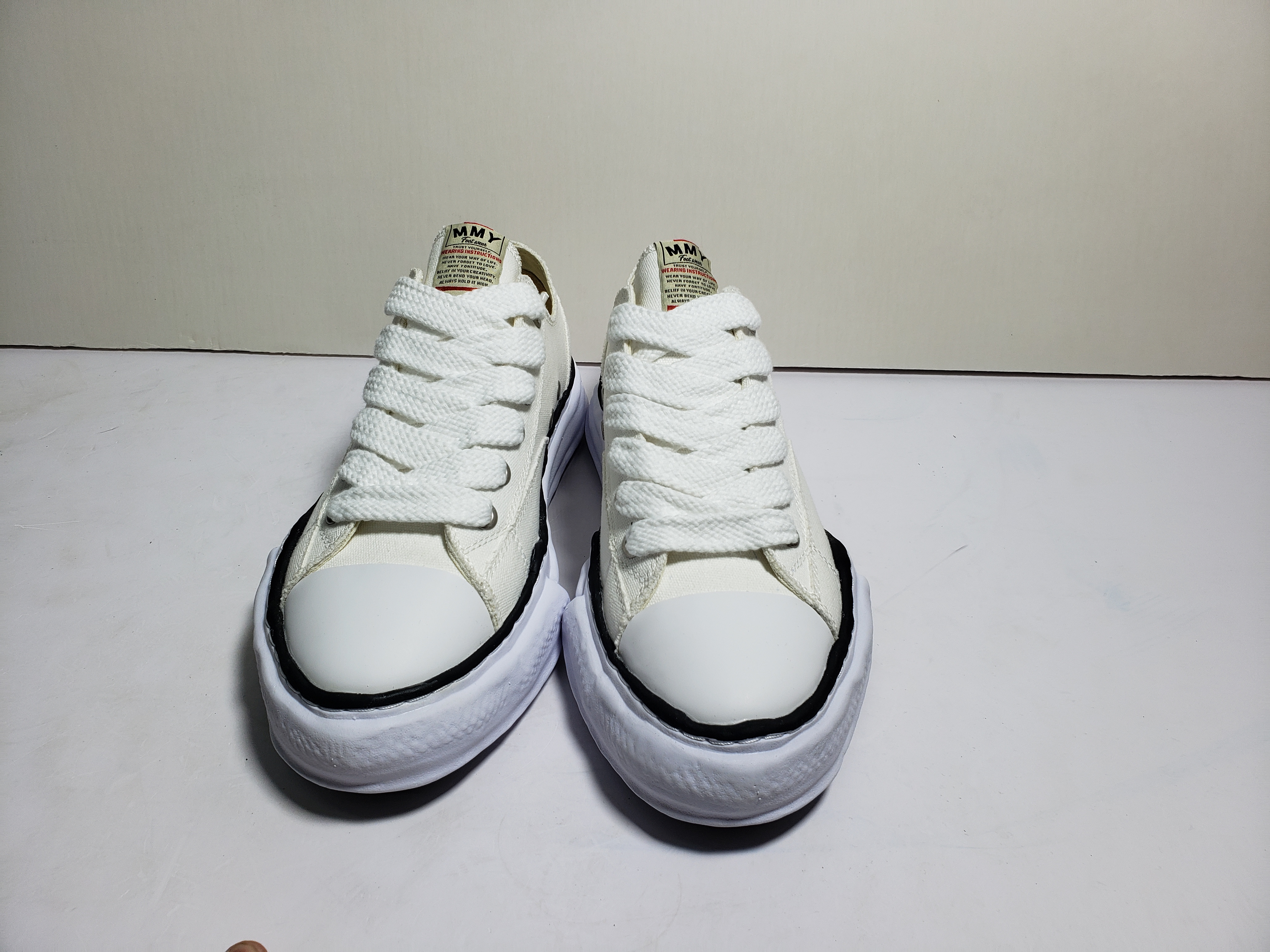 OG MIHARA YASUHIRO White And White And Black Stripes NO.783