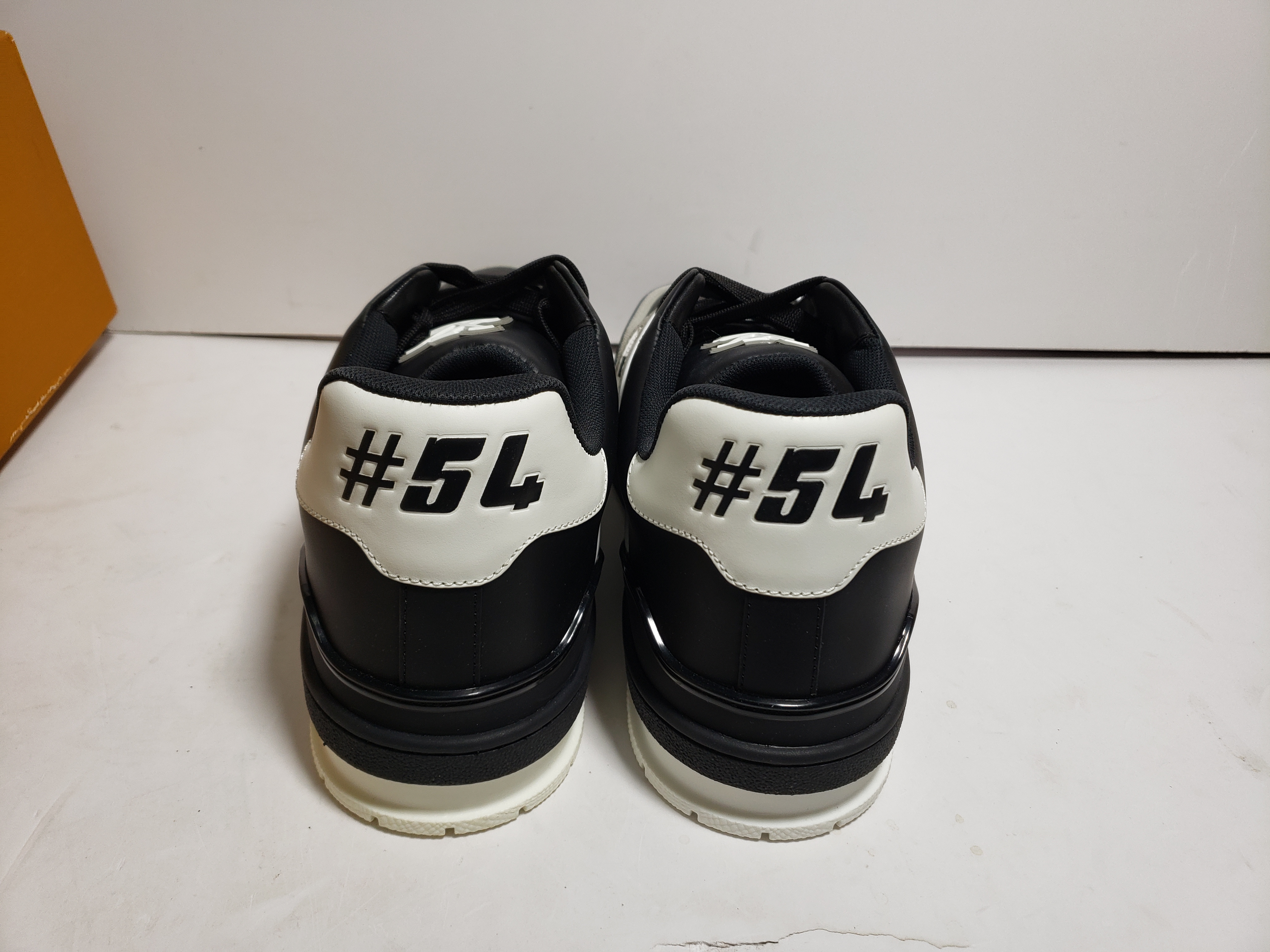 LJR Louis Vuitton LV Trainer Black Grey White,1AAHS2