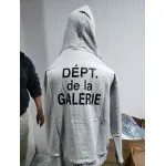 Gallery Dept French Zip Hoodie Heather Grey