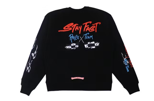 Chrome Hearts Matty Boy Stay Fast Sweater Black