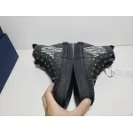 LJR Dior B23 High Top Canvas Oblique Black, 3SH118YJP_H960