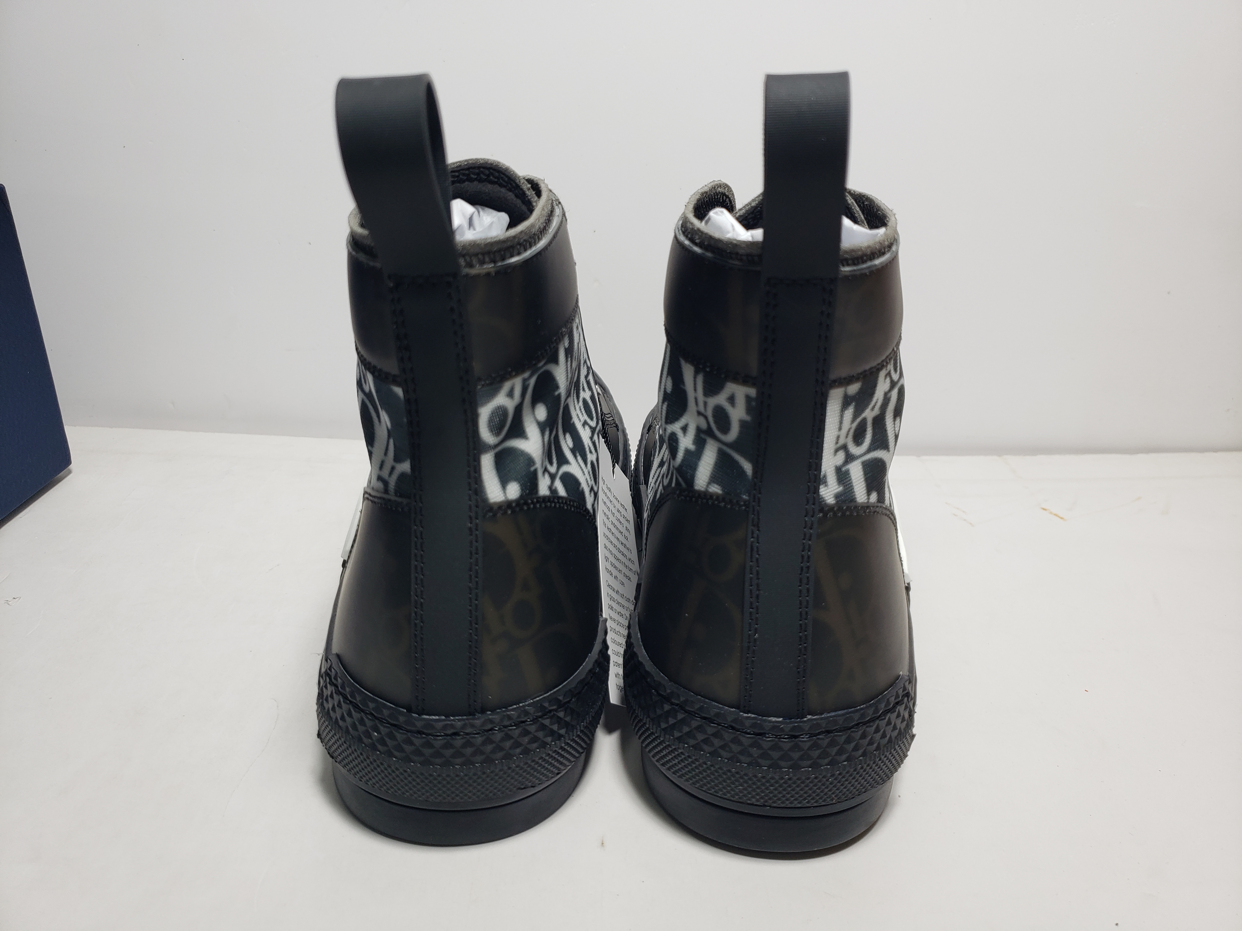 LJR Dior B23 High Top Canvas Oblique Black, 3SH118YJP_H960