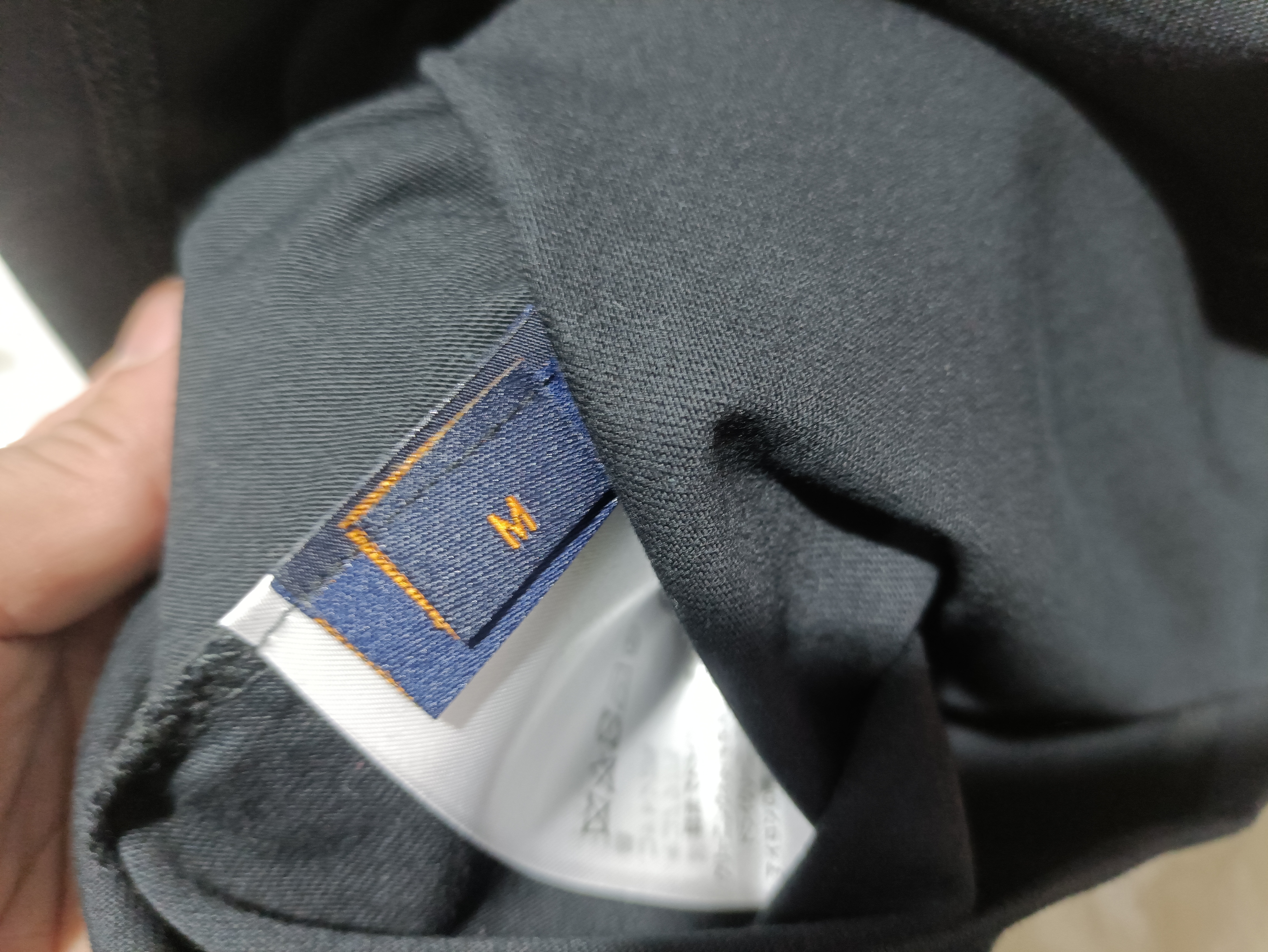 Louis Vuitton Hand-painted large letter LOGO T-Shirts black