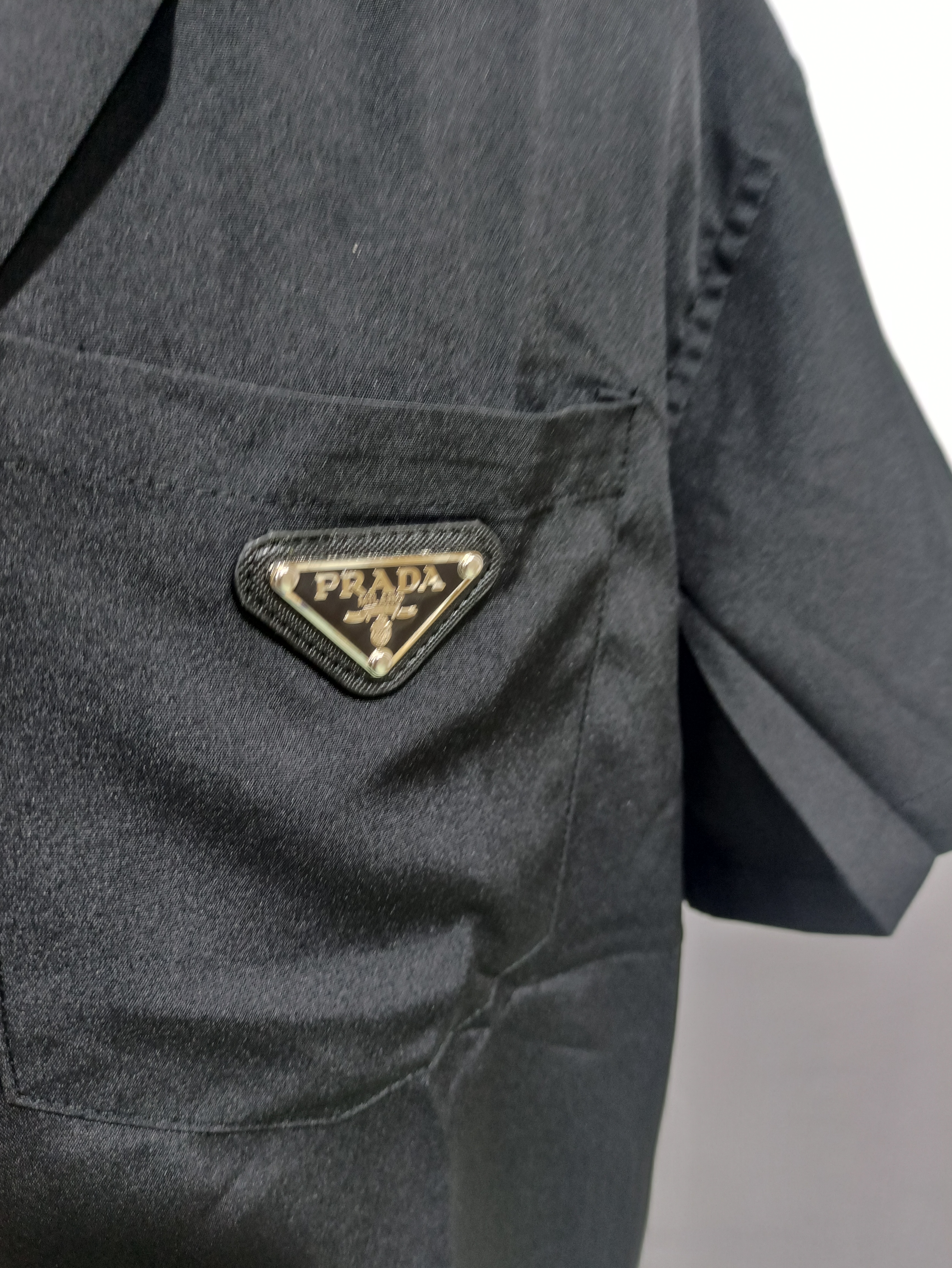 Prada workwear nylon short-sleeved shirt T-Shirts