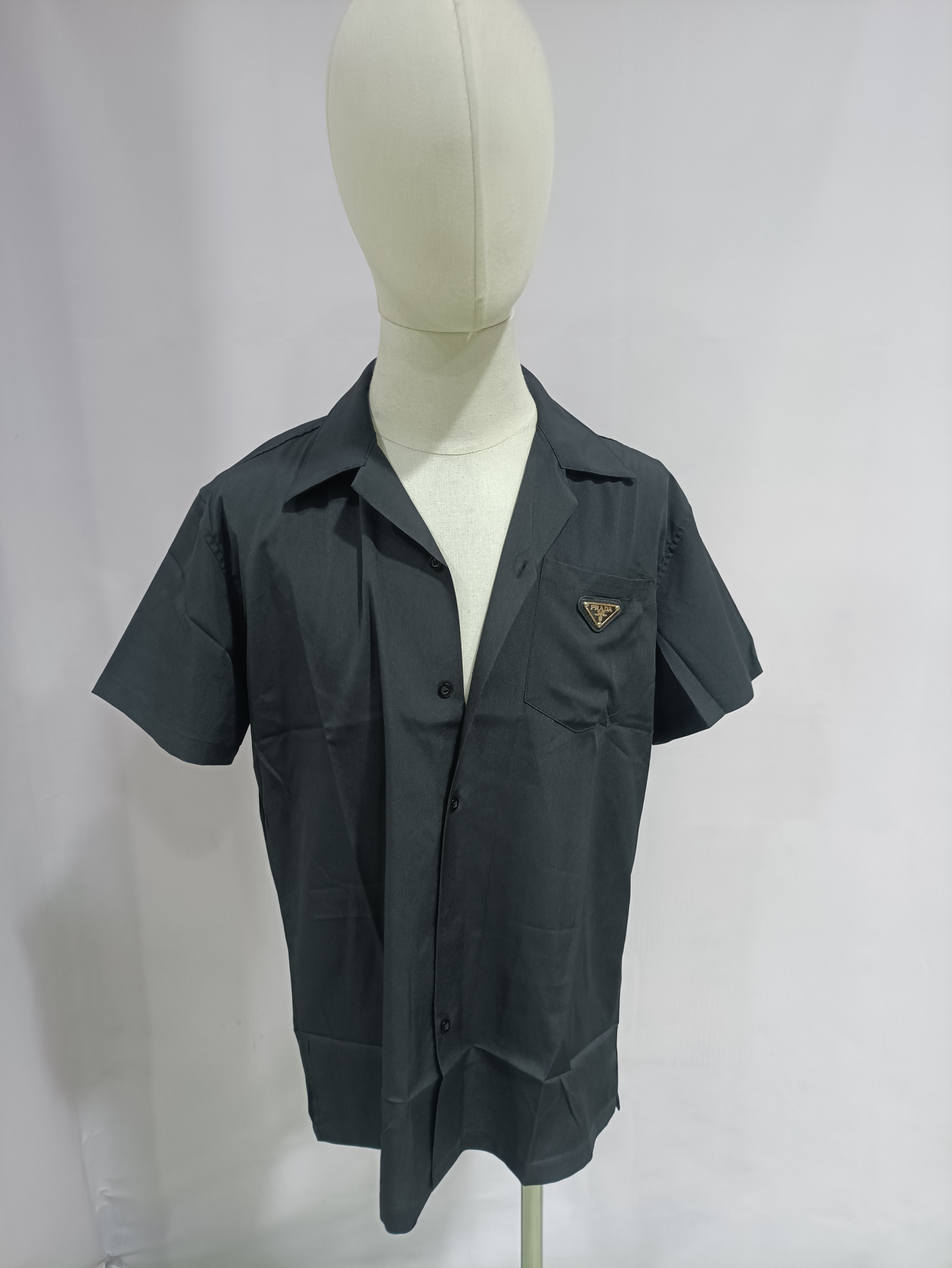 Prada workwear nylon short-sleeved shirt T-Shirts