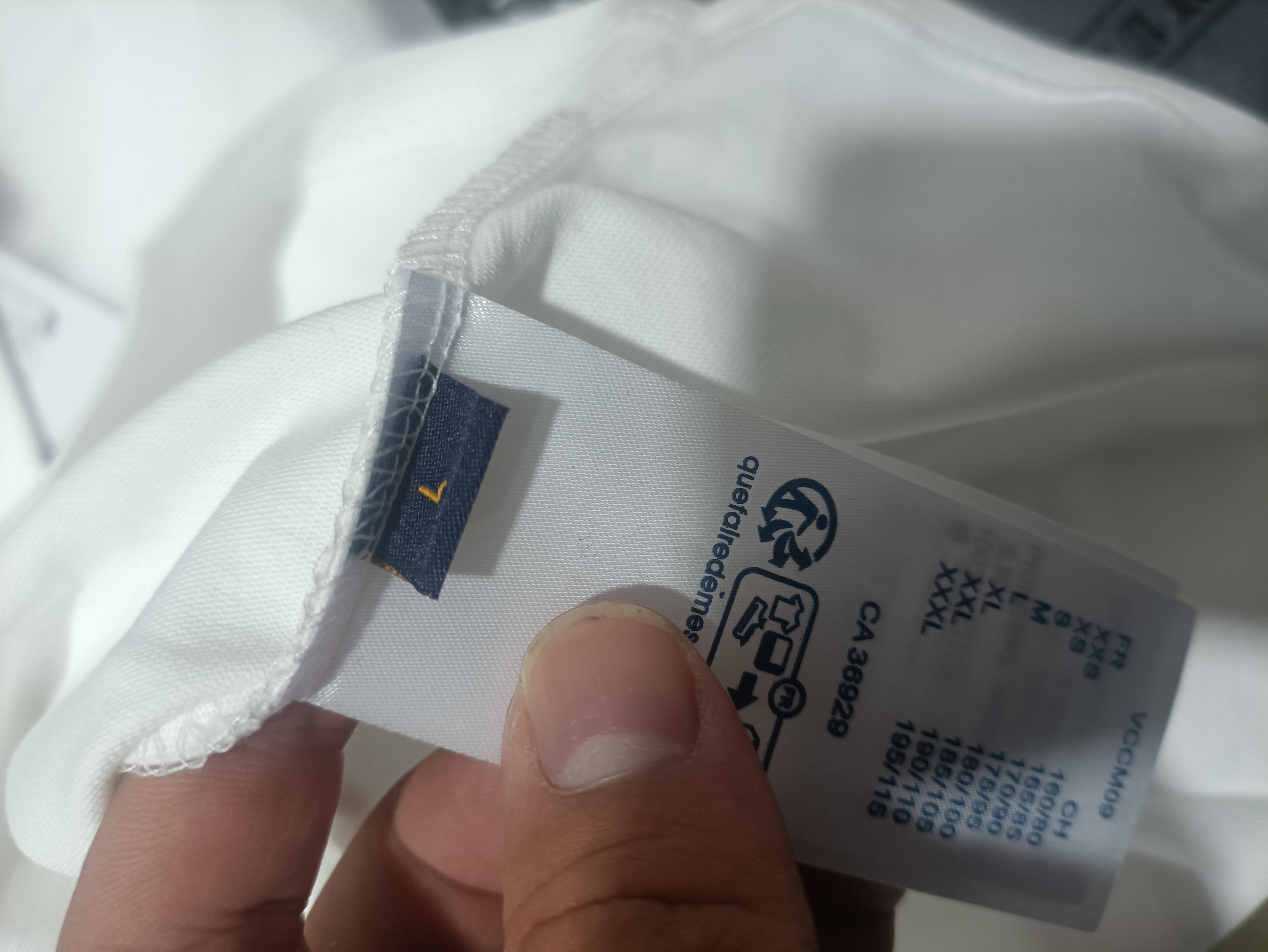 Louis Vuitton floral letter embroidered T-Shirts white