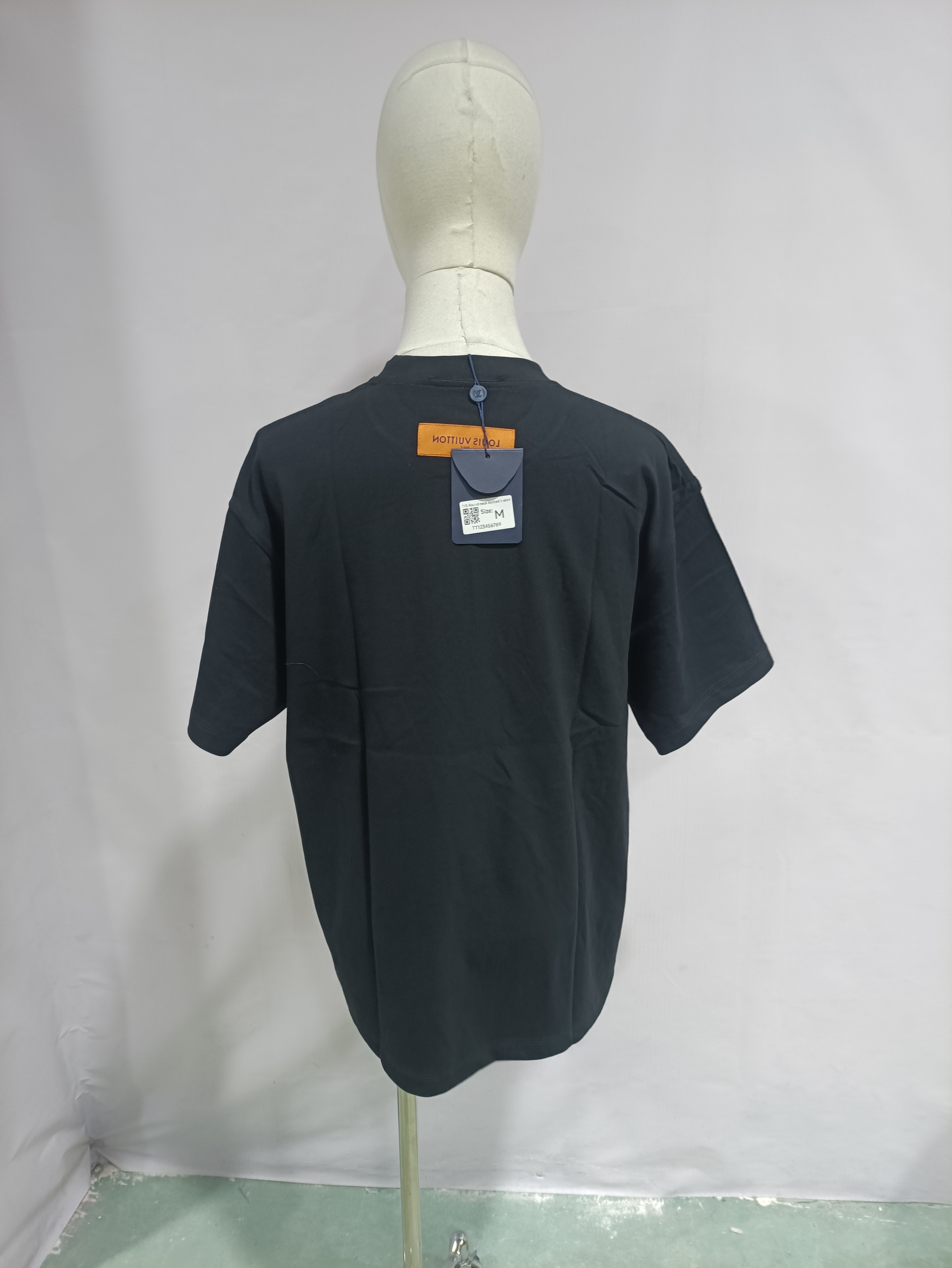 Louis Vuitton abstract character T-Shirts black