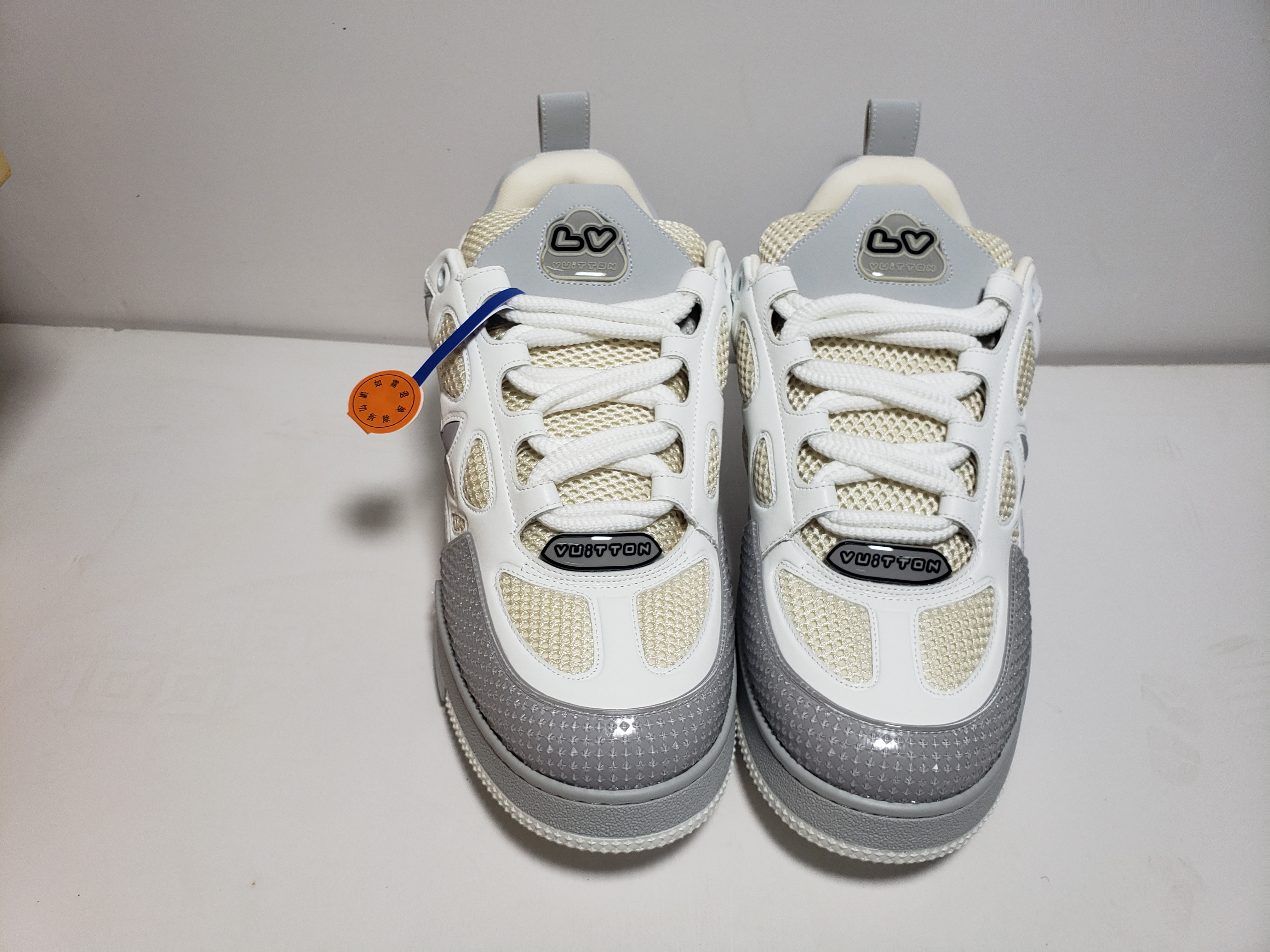 LJR Louis Vuitton Skate Monogram Light Grey