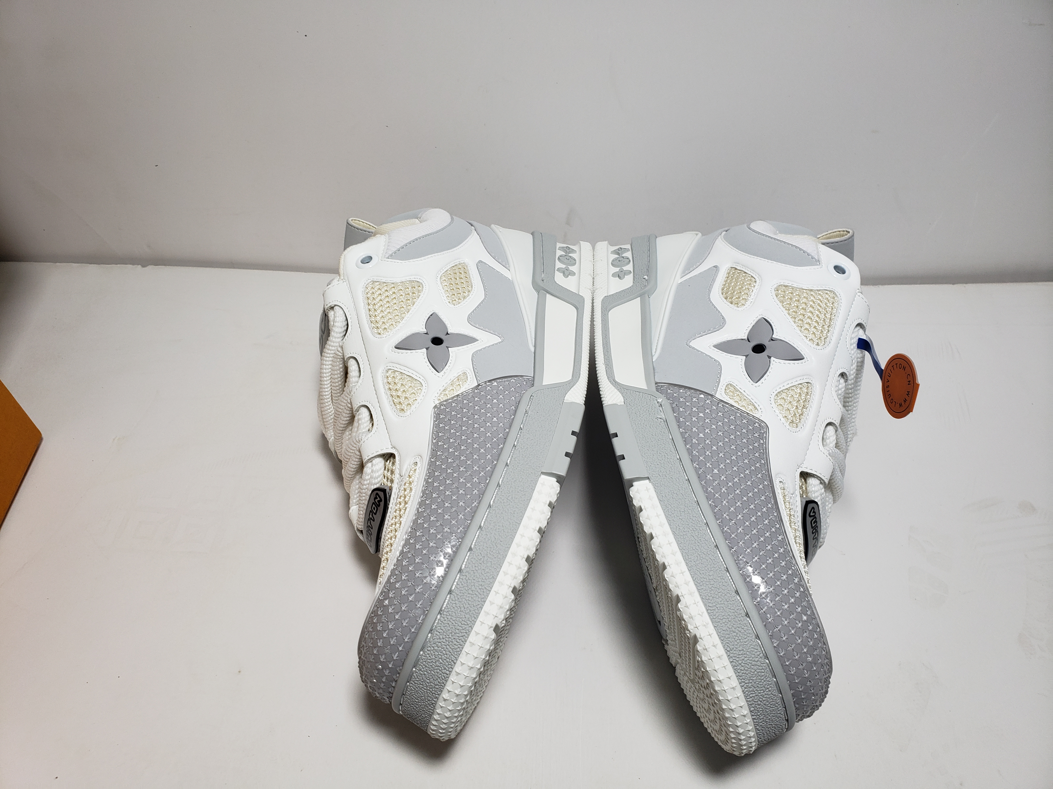 LJR Louis Vuitton Skate Monogram Light Grey