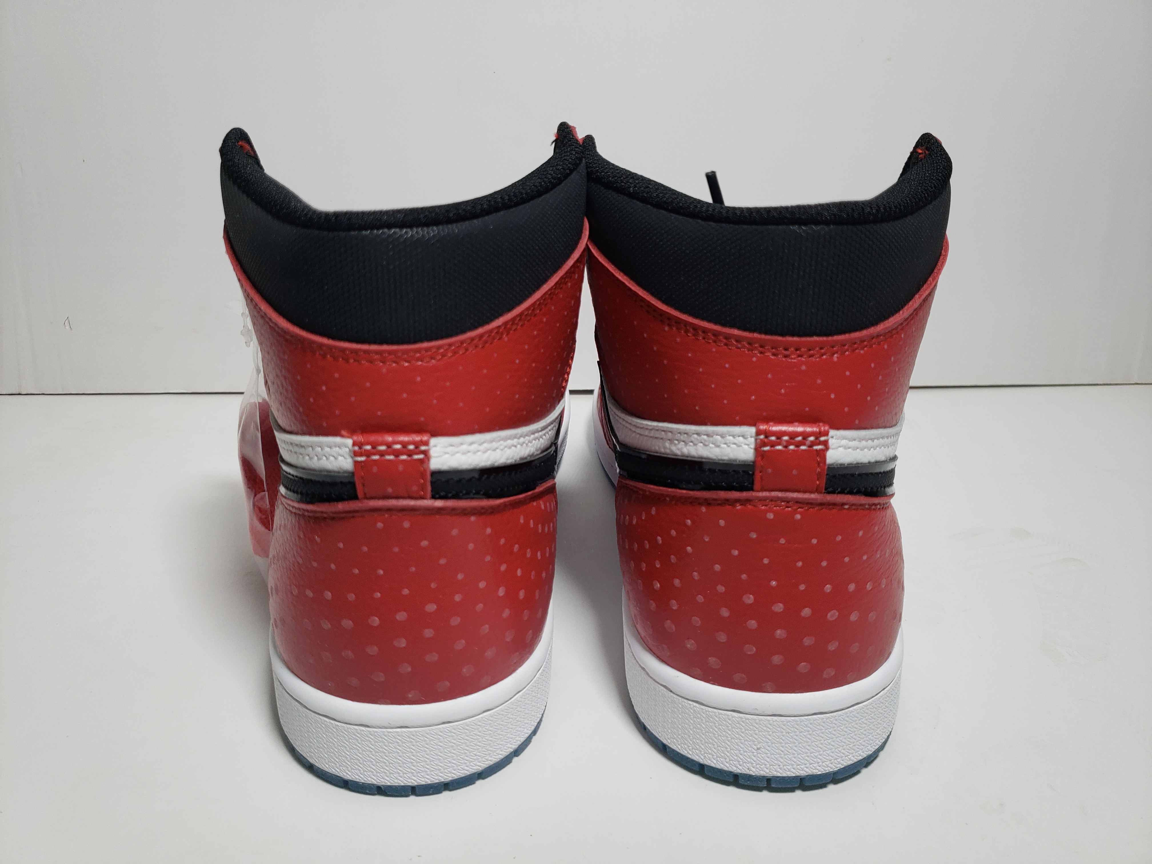 LJR Jordan 1 Retro High Spider-Man Origin Story，555088-602 