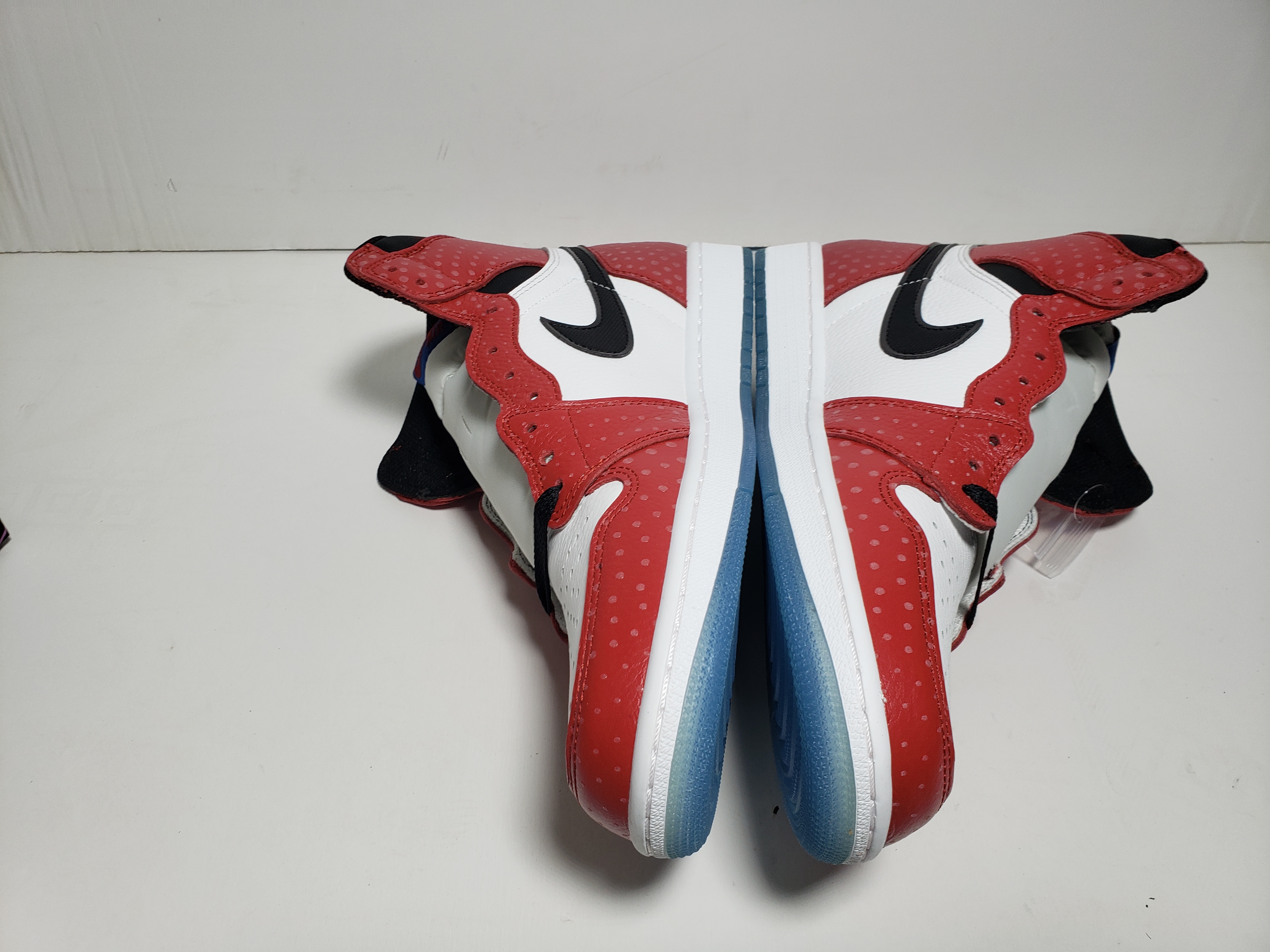 LJR Jordan 1 Retro High Spider-Man Origin Story，555088-602 