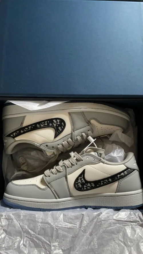 LJR Jordan 1 Retro Low Dior,CN8608 002 review 