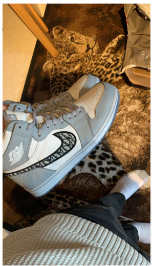 OG Jordan 1 Retro High Dior,CN8607-002 review MELANE