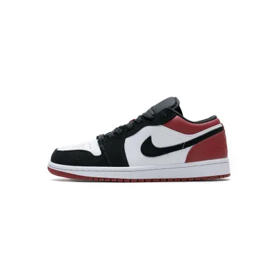  Air Jordan 1 Low Black Toe reps, 553560-116 01