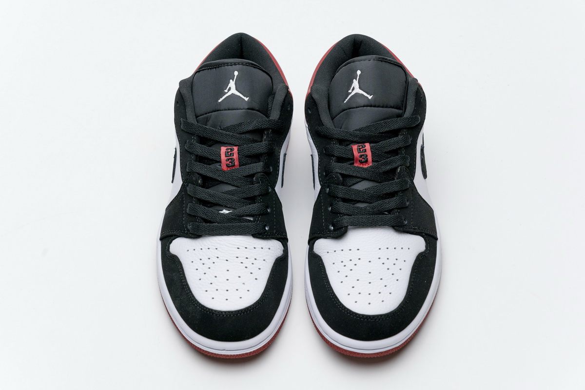  Air Jordan 1 Low Black Toe reps, 553560-116